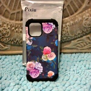 Nwt Pixiu Case For iPhone 6.1 Floral Rose Hard Case.